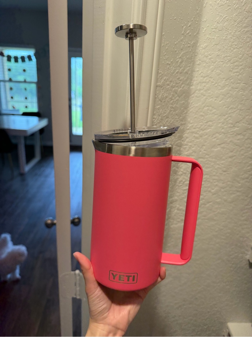 YETI Pink French press